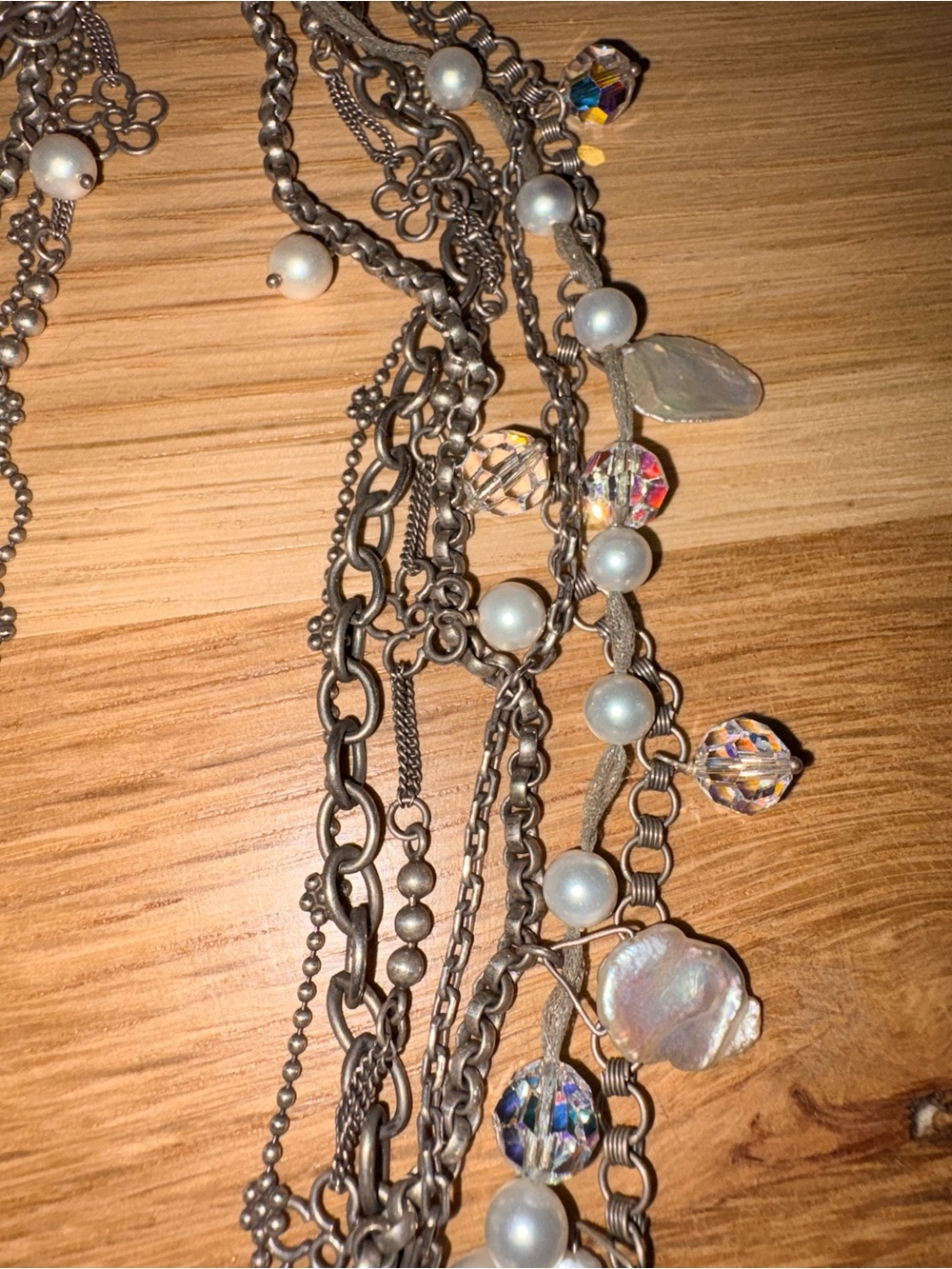 Chan Luu sterling silver freshwater pearl necklace - Picture 4 of 4